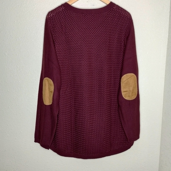 Lety & Me Josey Elbow Patch Sweater size 3X - Picture 4 of 7